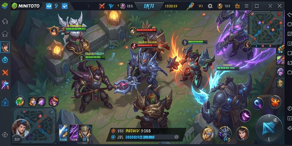 Tampilan menarik dari gameplay MINITOTO yang seru dan kompetitif.