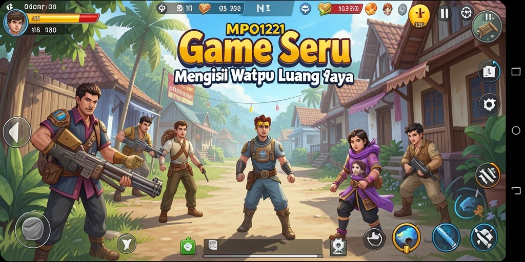 Tangkapan layar MPO1221 menunjukkan serunya gameplay Casual yang menantang.