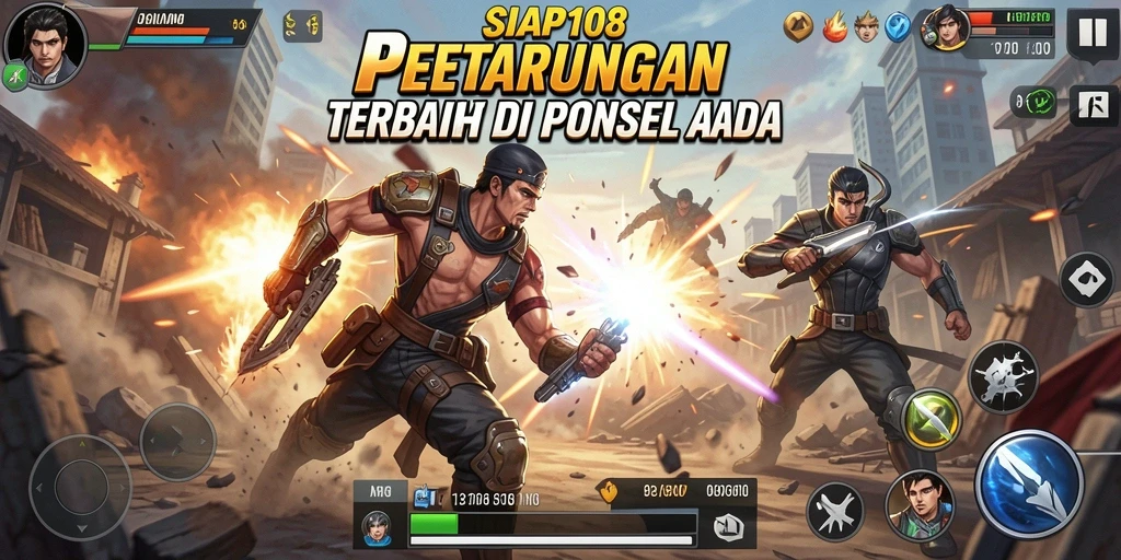 Tampilan seru dari gameplay pertarungan dalam SIAP108.