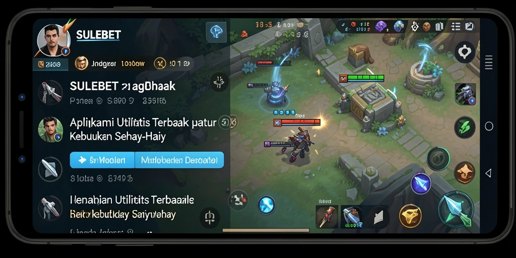 Screenshot utama SULEBET menampilkan antarmuka pengguna yang menarik dan fungsional.